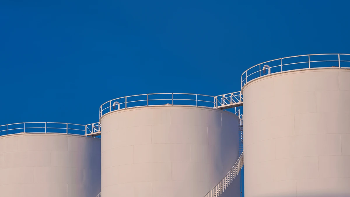 Parapetto in ferro per edificio industriale