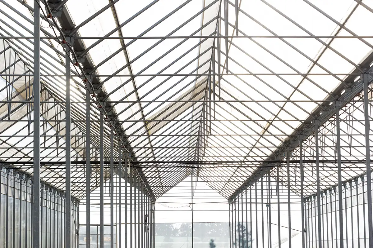 Struttura industriale in ferro prefabbricata